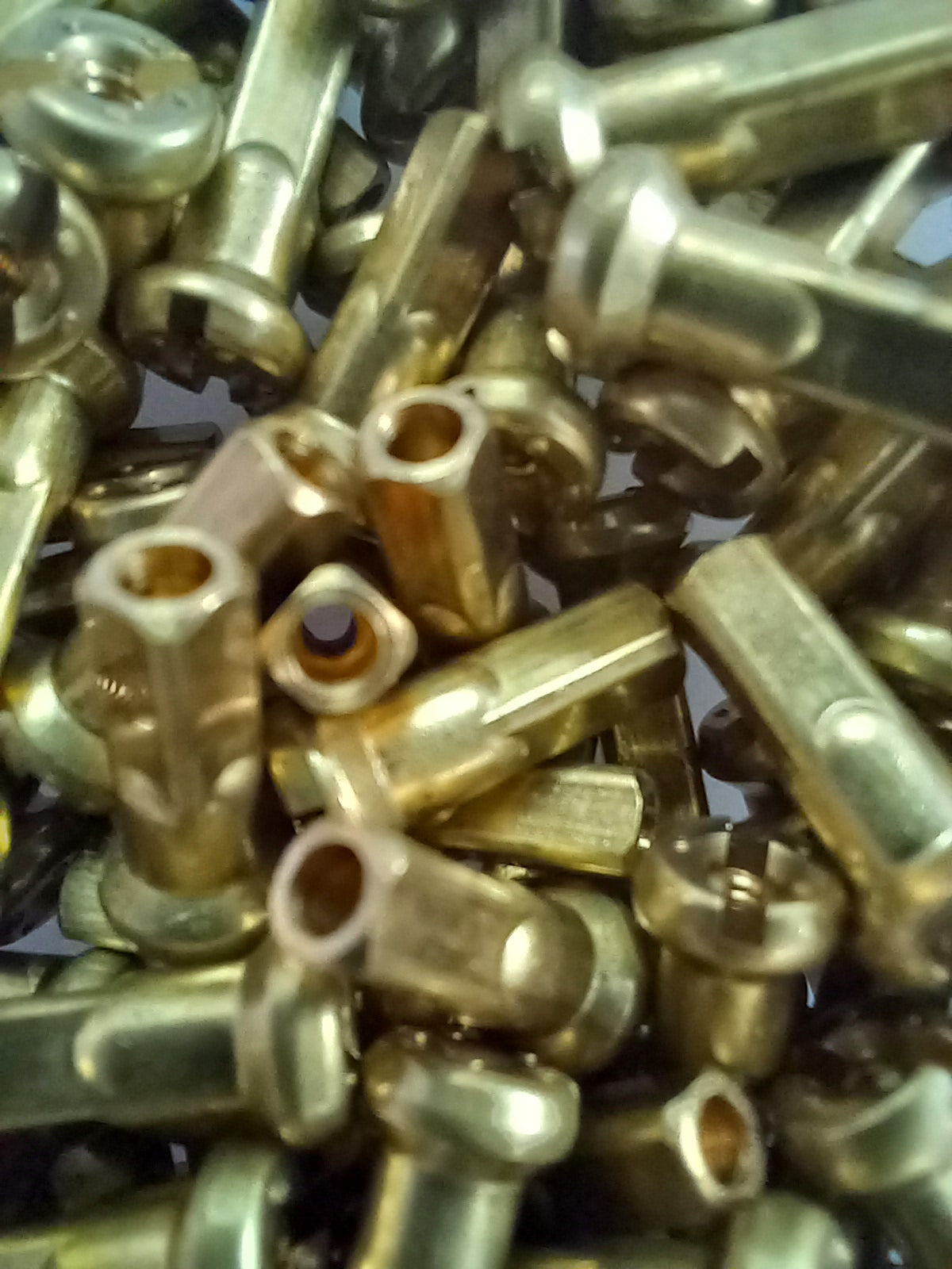 Sim Works Raw Brass Nipples 14g 14mm