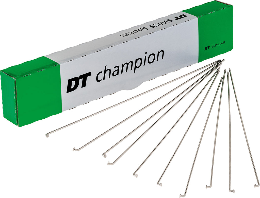 DT Swiss Champion 14g Silver Spokes